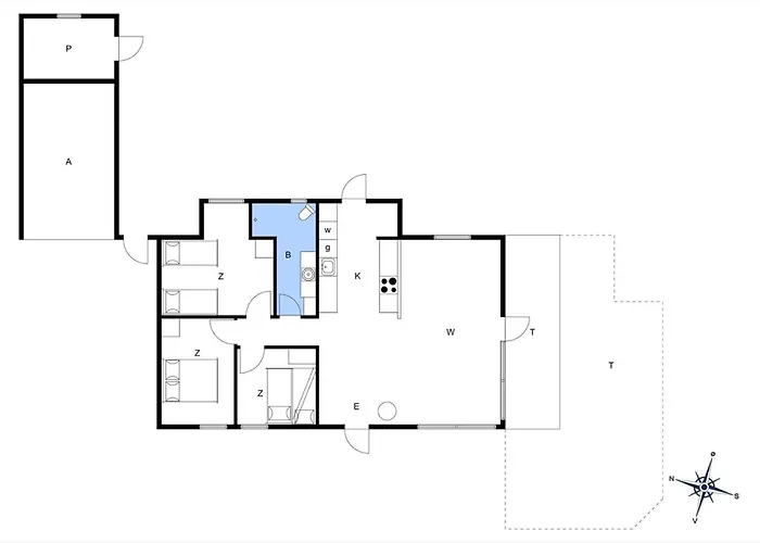Casa de Férias Bl1366-blokhus-berberisvej-56